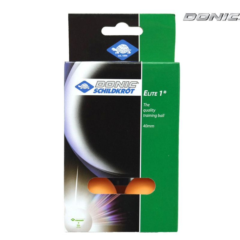 Купить Мячики для настольного тенниса DONIC ELITE 1, 6 шт, оранжевый