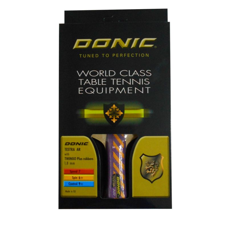 Купить Ракетка Donic Testra AR with Twingo Plus rubbers