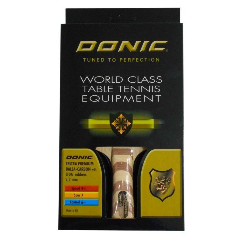 Купить Ракетка Donic Testra Premium with Liga rubbers