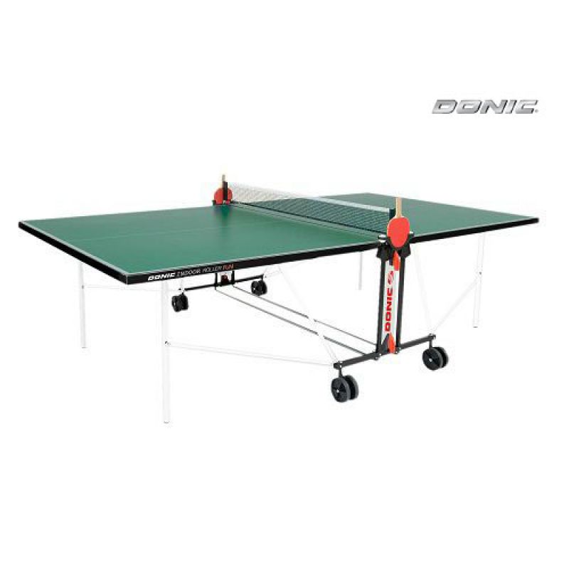 Купить Теннисный стол Donic Outdoor Roller FUN зеленый