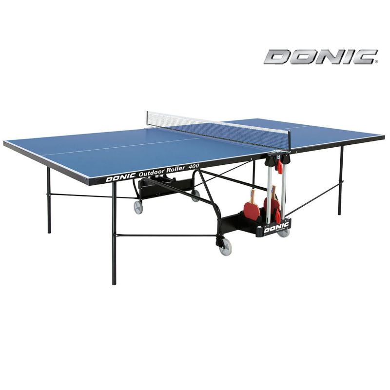 Купить Всепогодный Теннисный стол Donic Outdoor Roller 400 синий