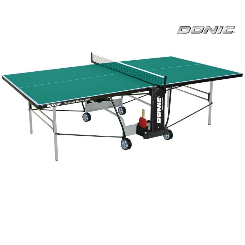 Купить Всепогодный Теннисный стол Donic Outdoor Roller 800 зеленый