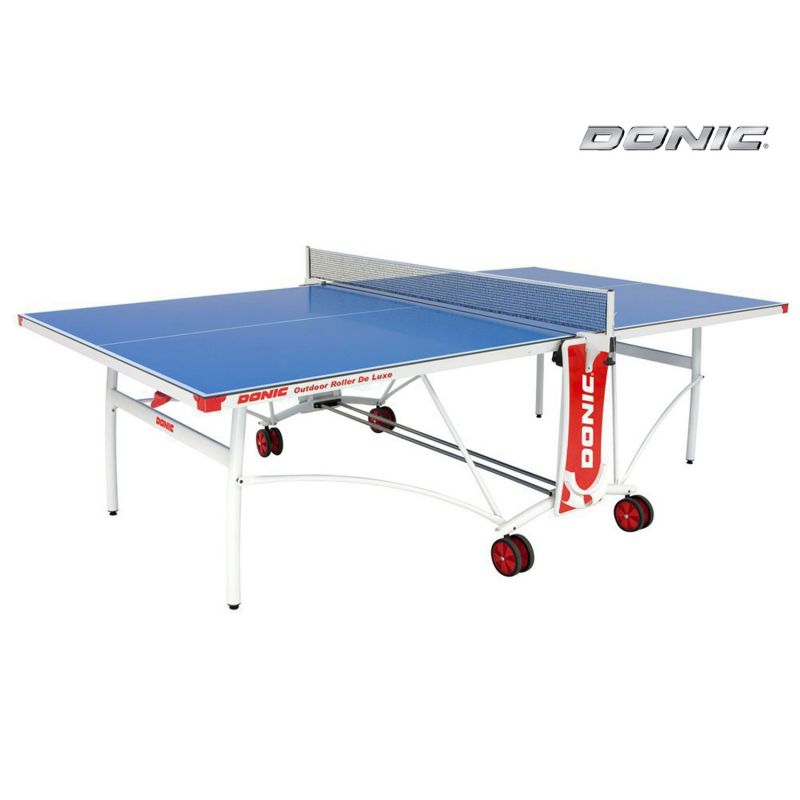 Купить Всепогодный Теннисный стол Donic Outdoor Roller De Luxe синий